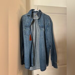 Men’s Stetson Jean button down